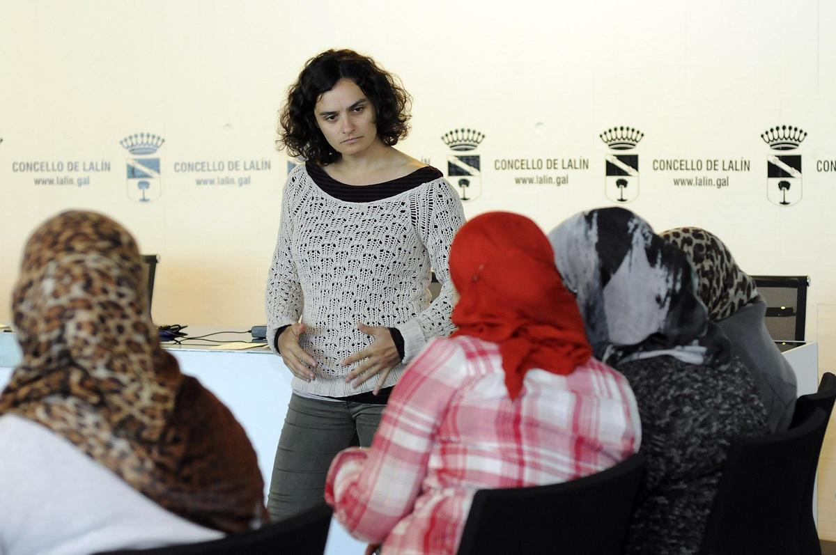 Un curso en Silleda para mujeres inmigrantes.