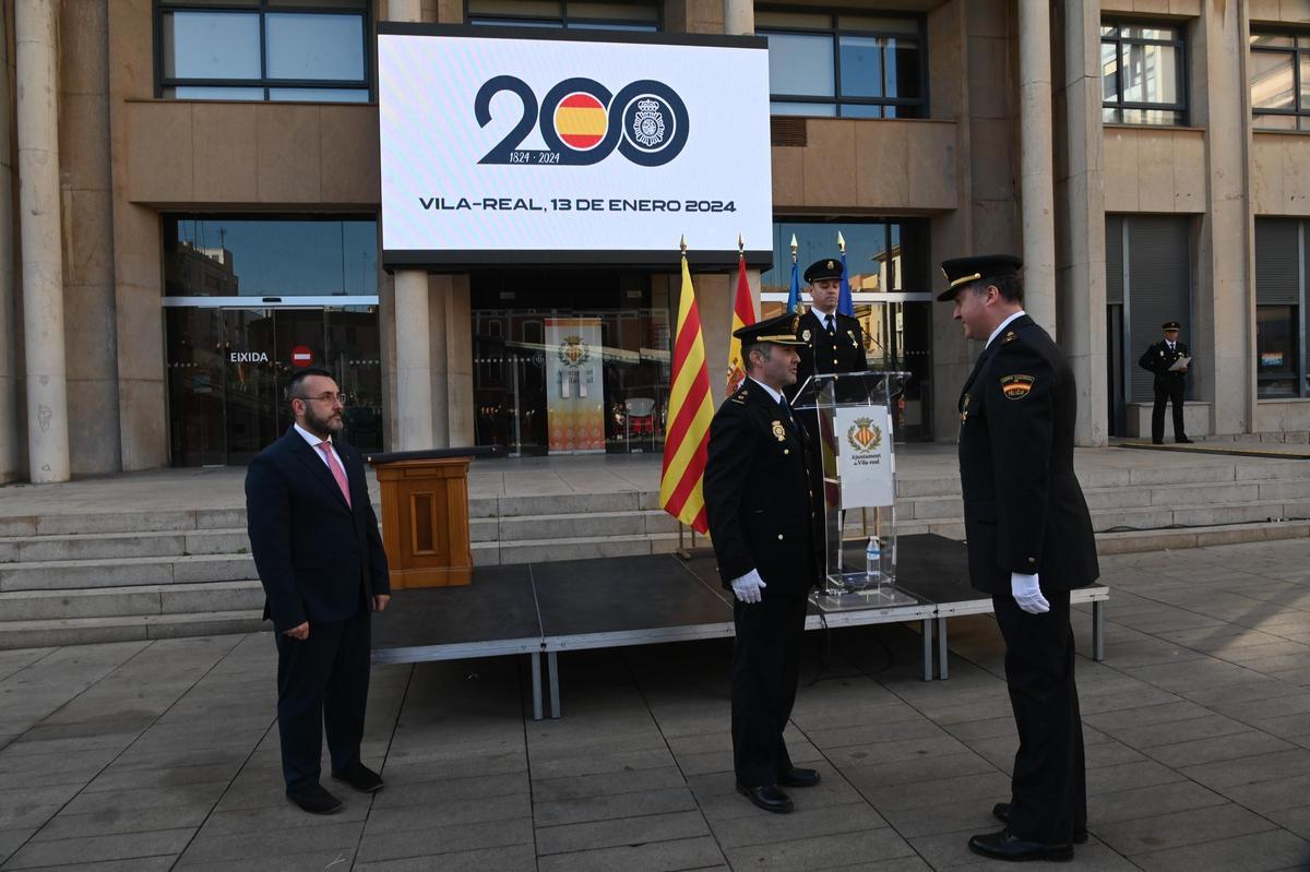 Conmemoración en Vila-real de los 200 años de la Policía Nacional