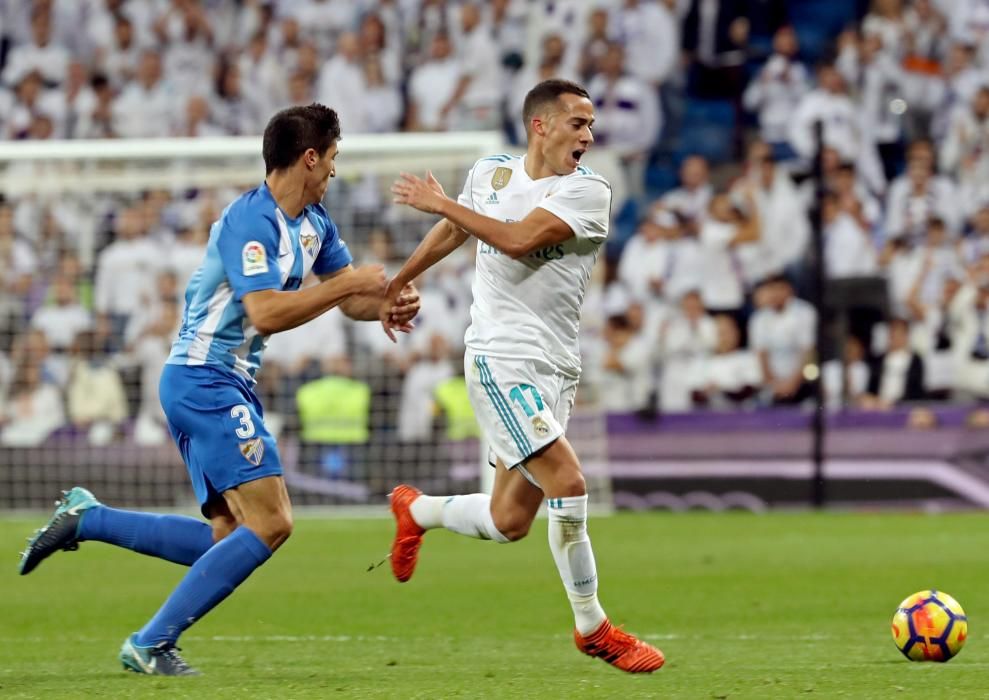 Real Madrid-Málaga: el partido en imágenes