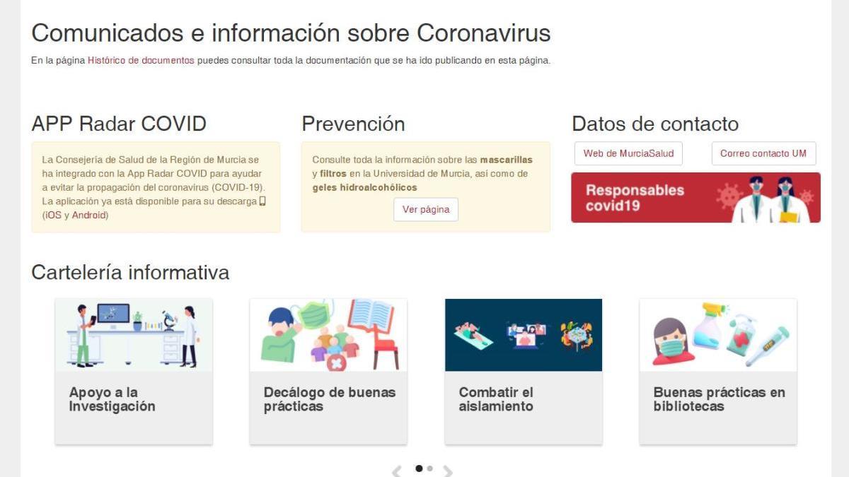 La web con información del coronavirus suma más de 175.000 visitas