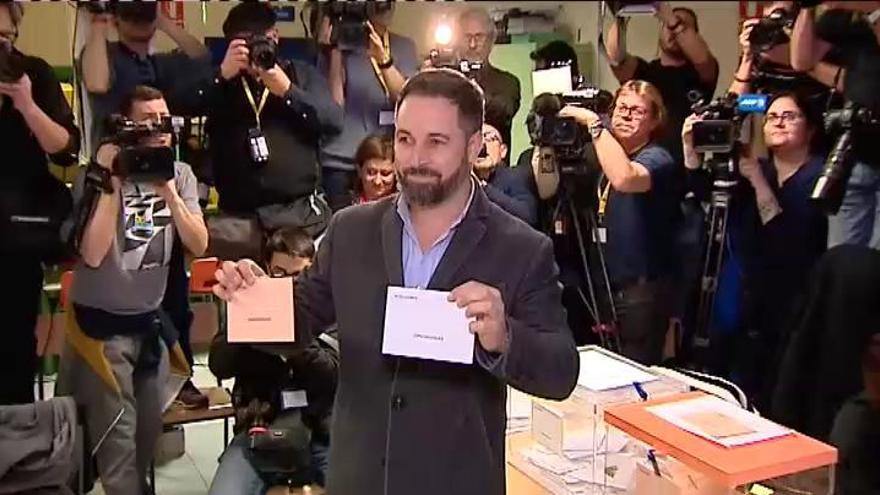 Abascal pide normalidad en la jornada electoral