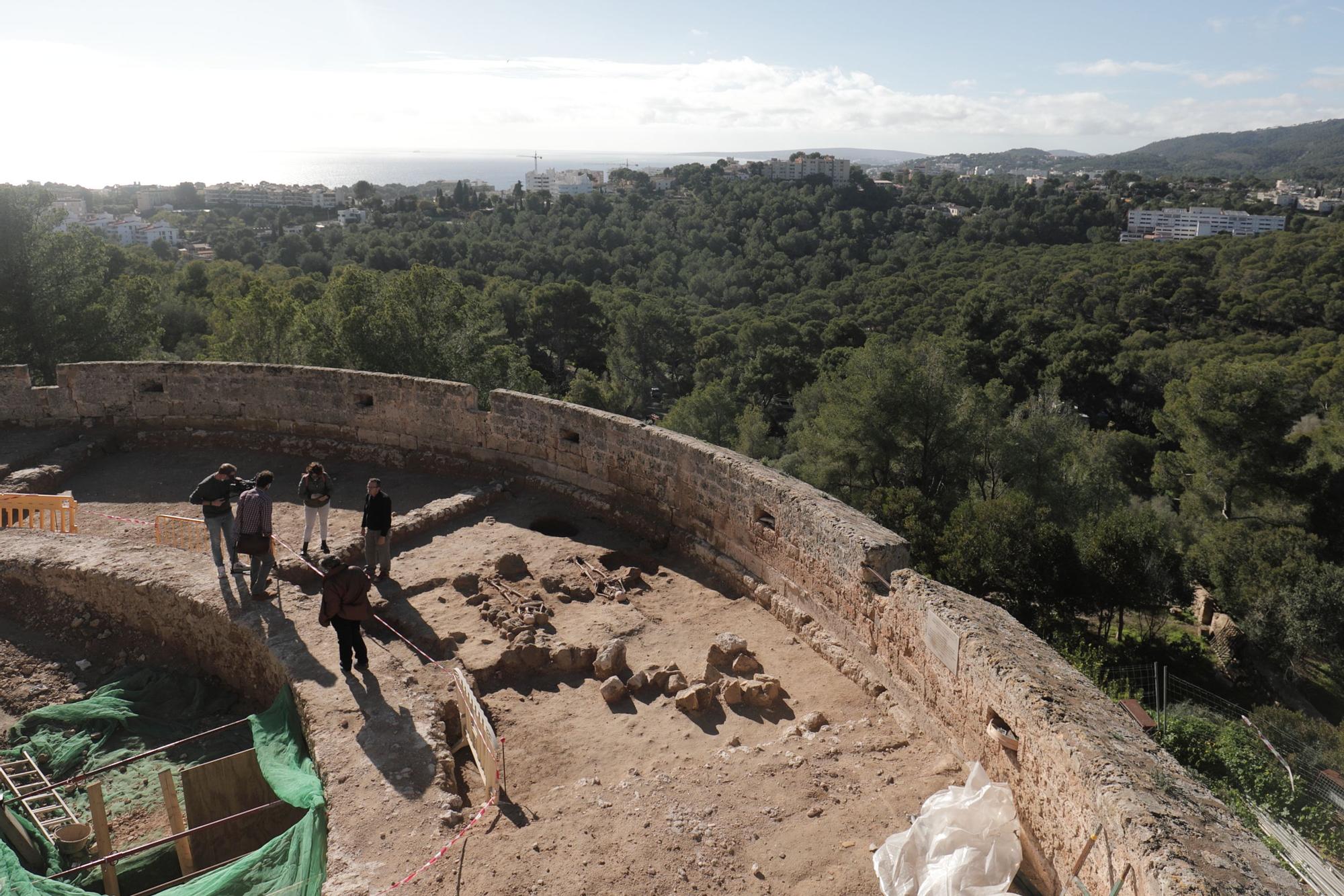 Hallan dos cuerpos de la guerra de Independencia en unas obras en Palma