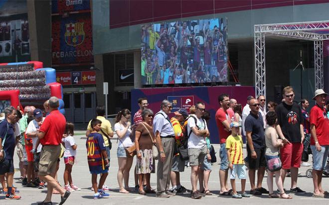 Las elecciones Barça 2015 en el Camp Nou