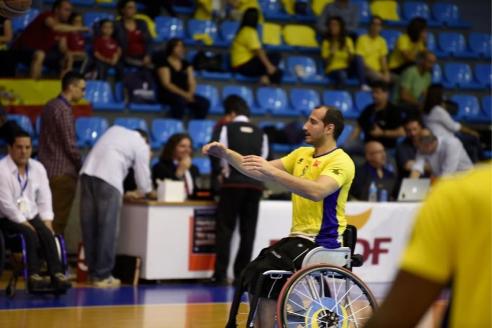 Baloncesto sobre ruedas en el Príncipe de Asturias