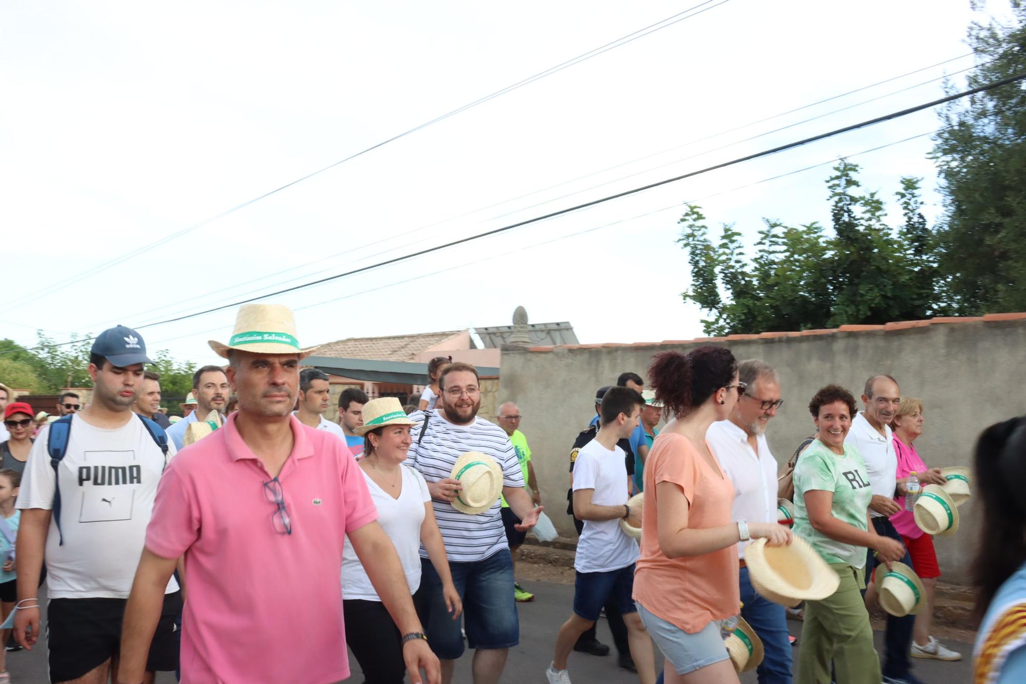 Onda honra al Santísimo Salvador con todo su esplendor en el regreso de la romería