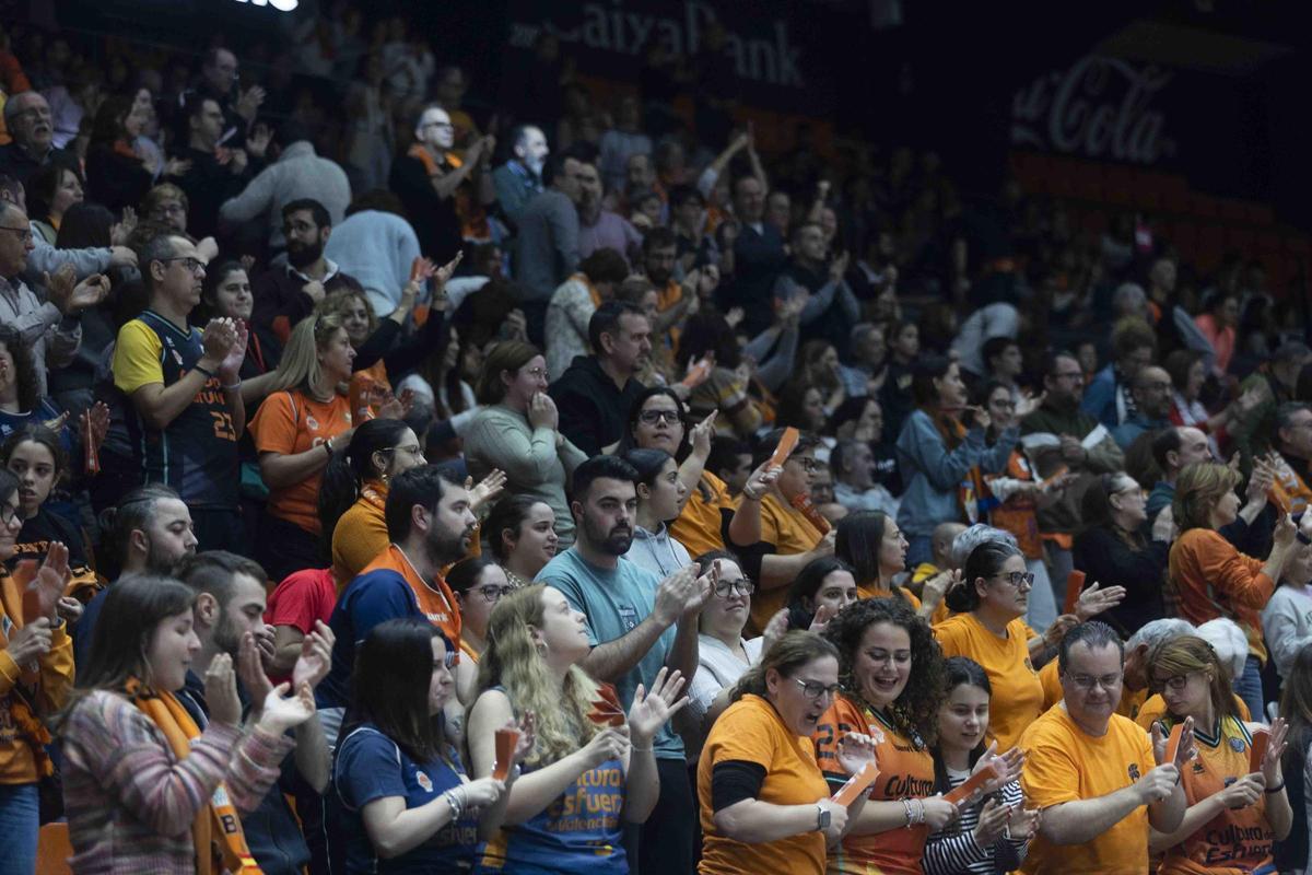 Valencia Basket - Casademont Zaragoza de Euroleague Women.