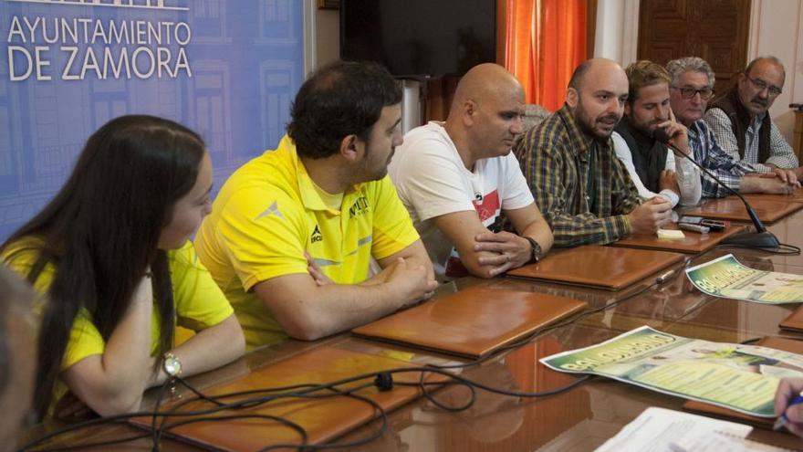 Presentación de la fase de ascenso, en el Ayuntamiento.