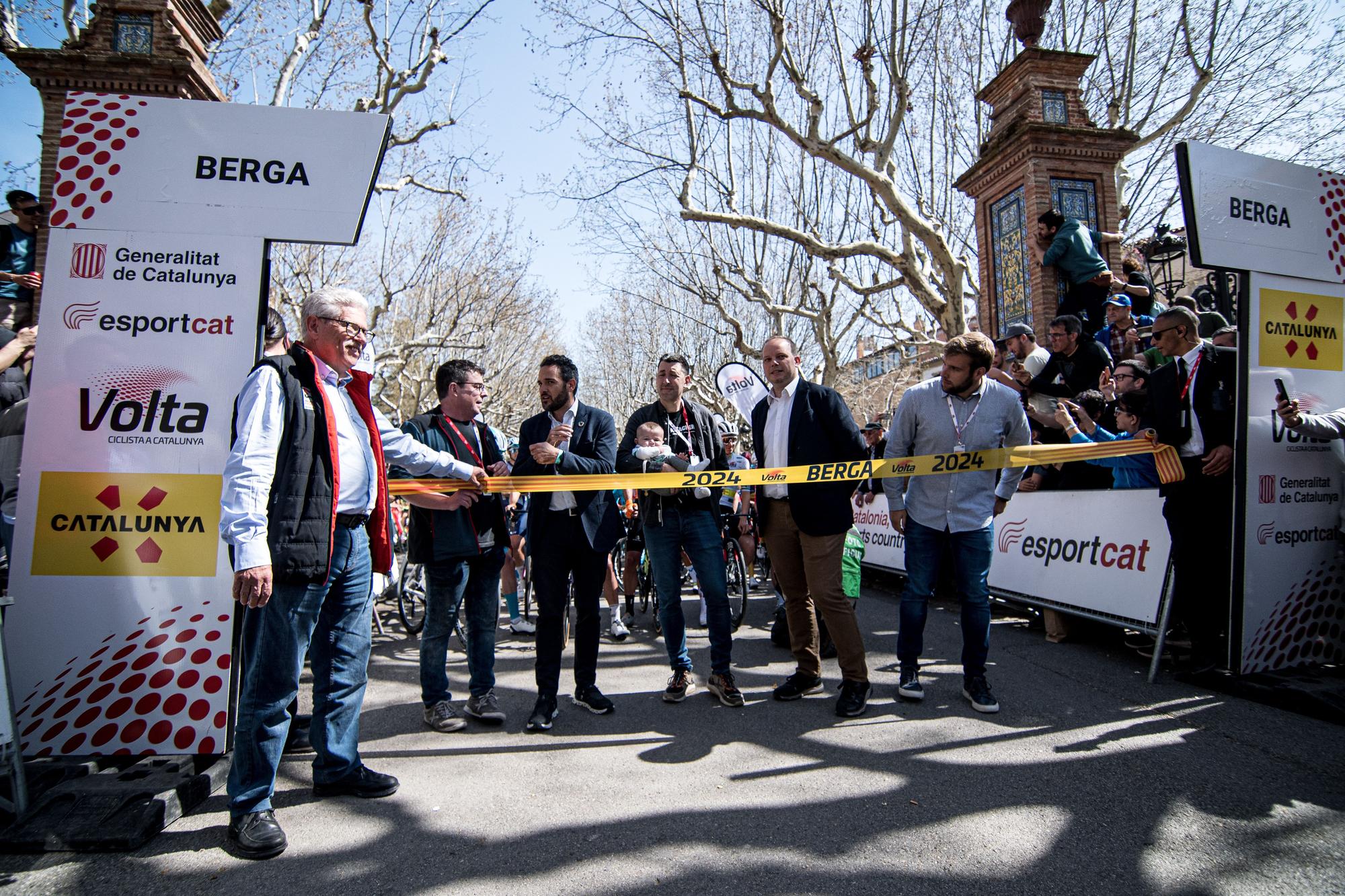 BERGA . PASSEIG DE LA INDUSTRIA . LA VOLTA CATALUNYA . ETAPA 6 BERGA QUERALT