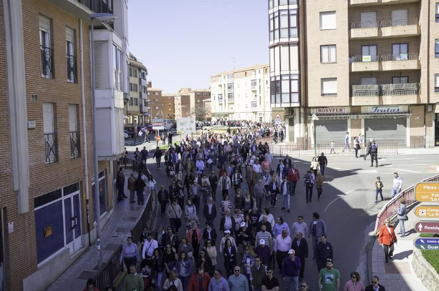 Manifestación sanitaria en Benavente