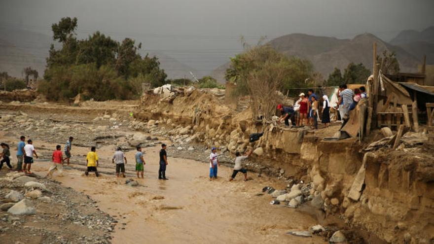 Las inundaciones en Perú se cobran la vida de 75 personas