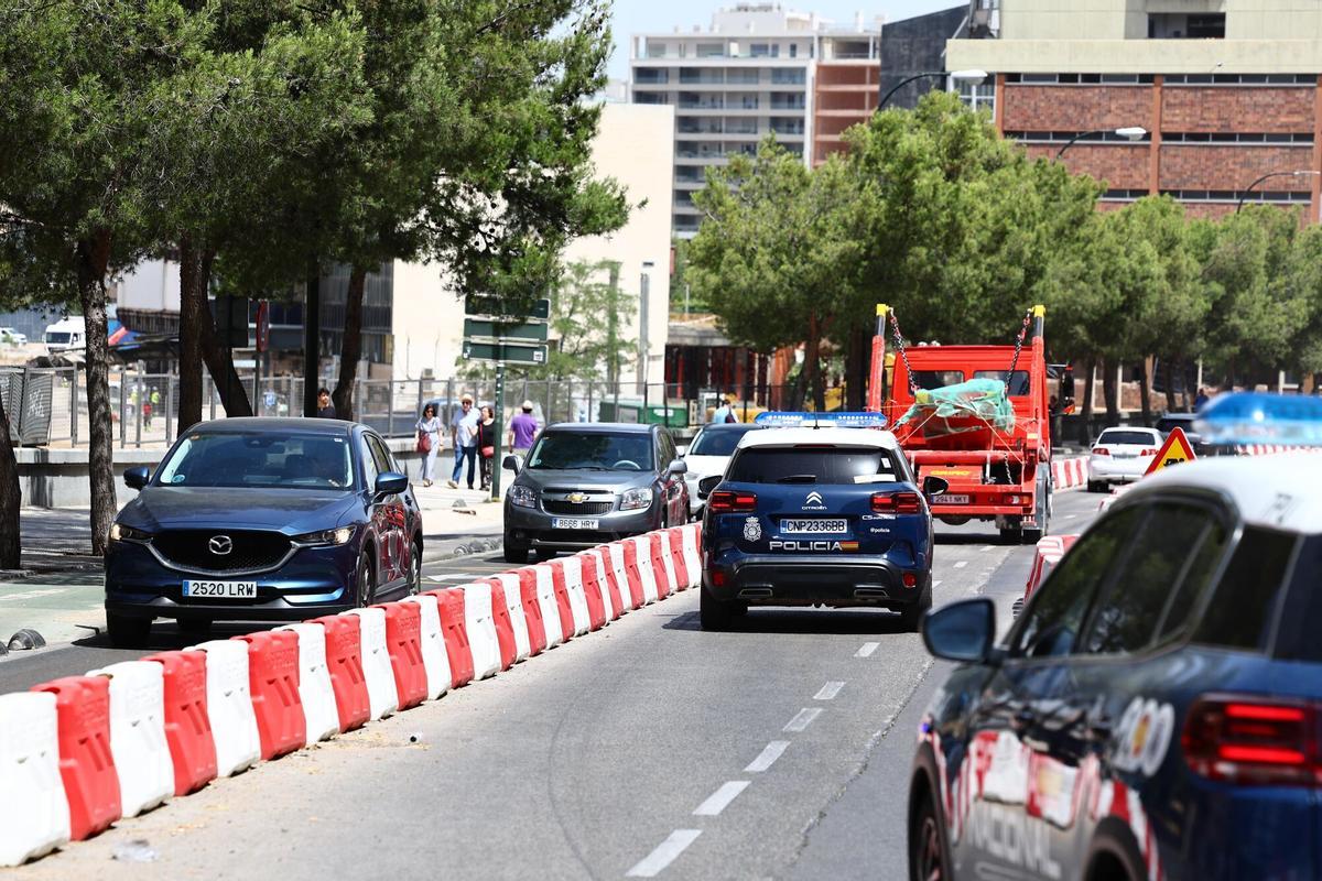 En imágenes I Continúan las obras en varias calles de Zaragoza