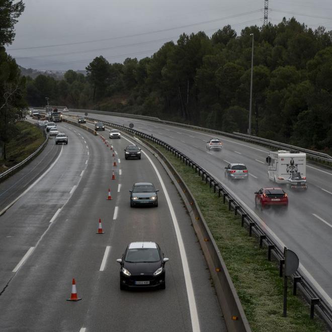 L’AP-7 es reobre en sentit sud la matinada passada