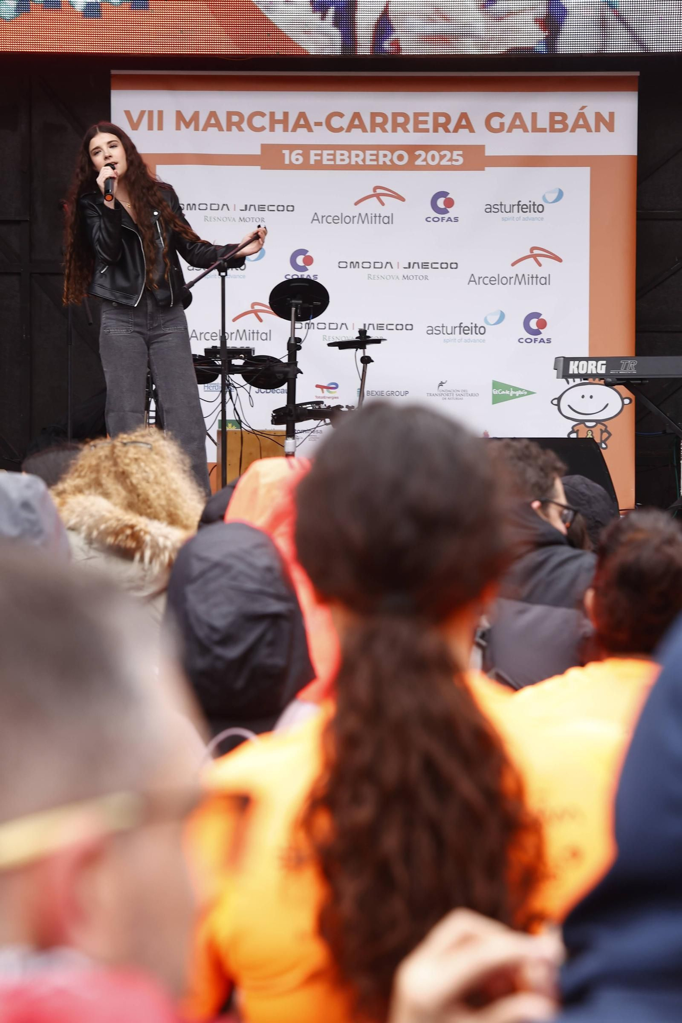 EN IMÁGENES: Así fue la carrera organizada por la asociación Galbán en Oviedo