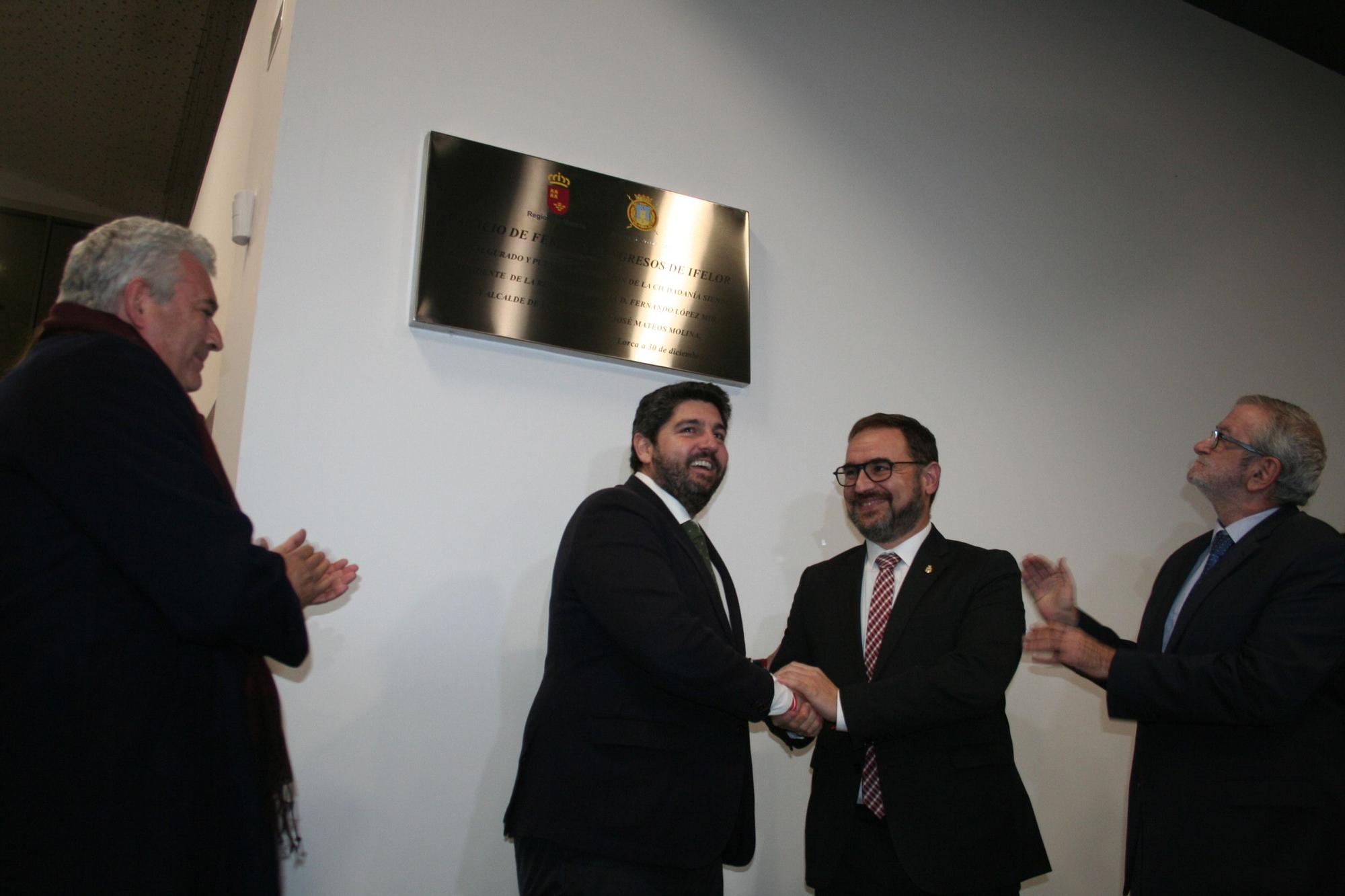 La inauguración de Ifelor en Lorca, en imágenes