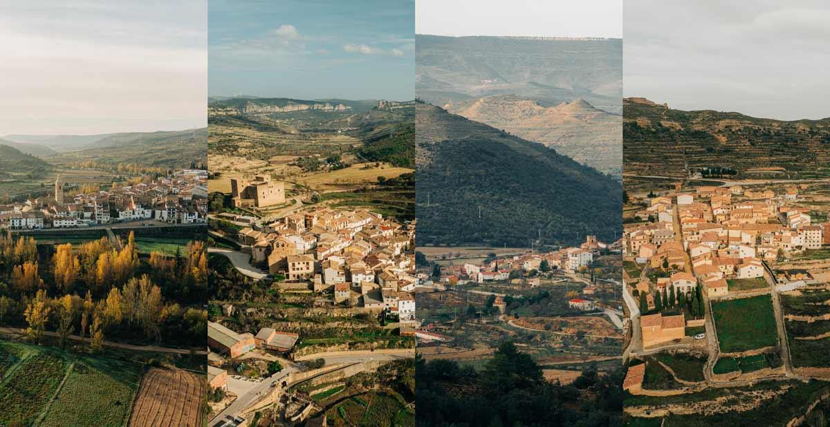 Forcall, la Mata, Olocau y Todolella.