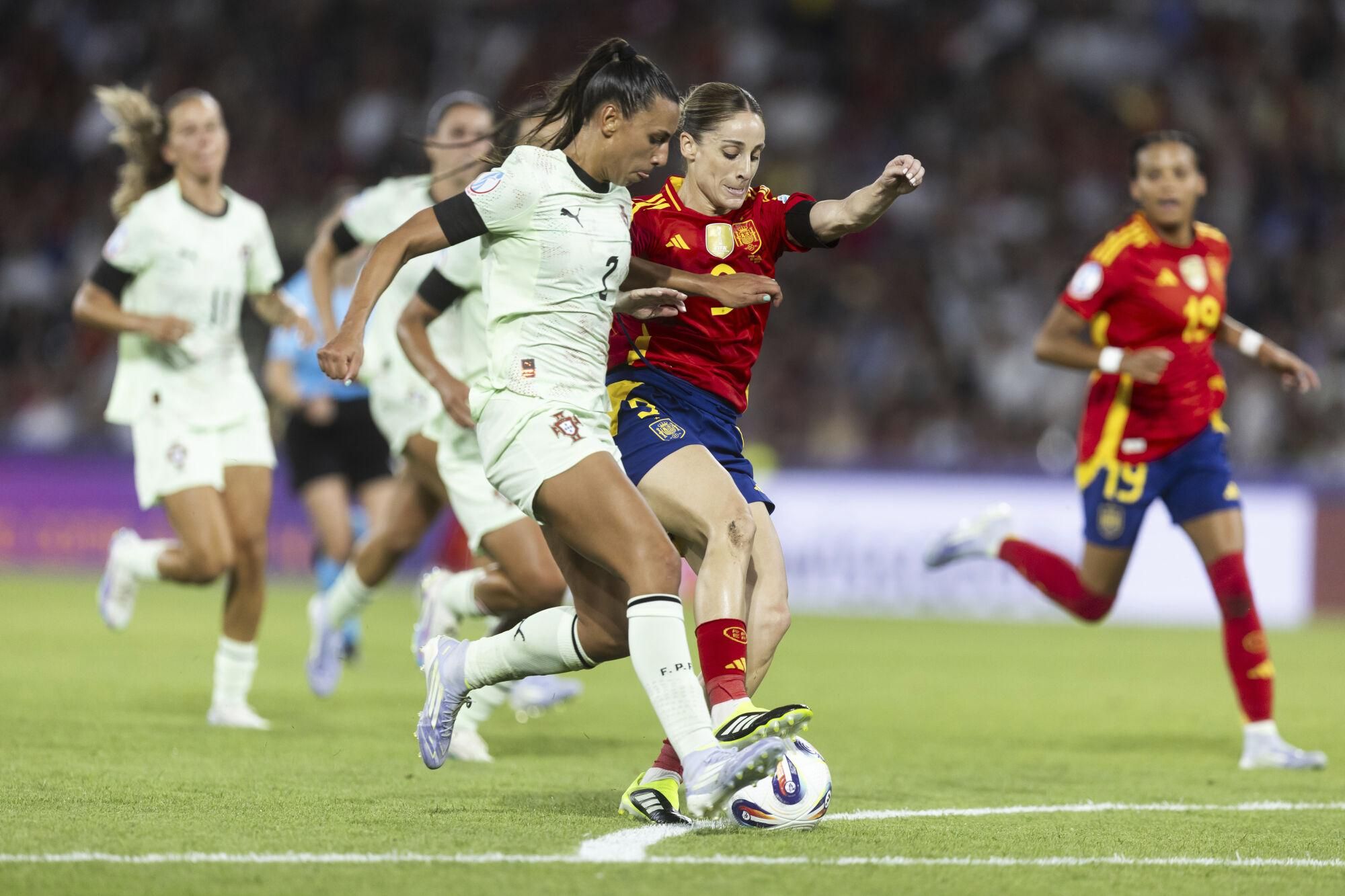 Eurocopa 2025: España - Portugal, en imágenes.