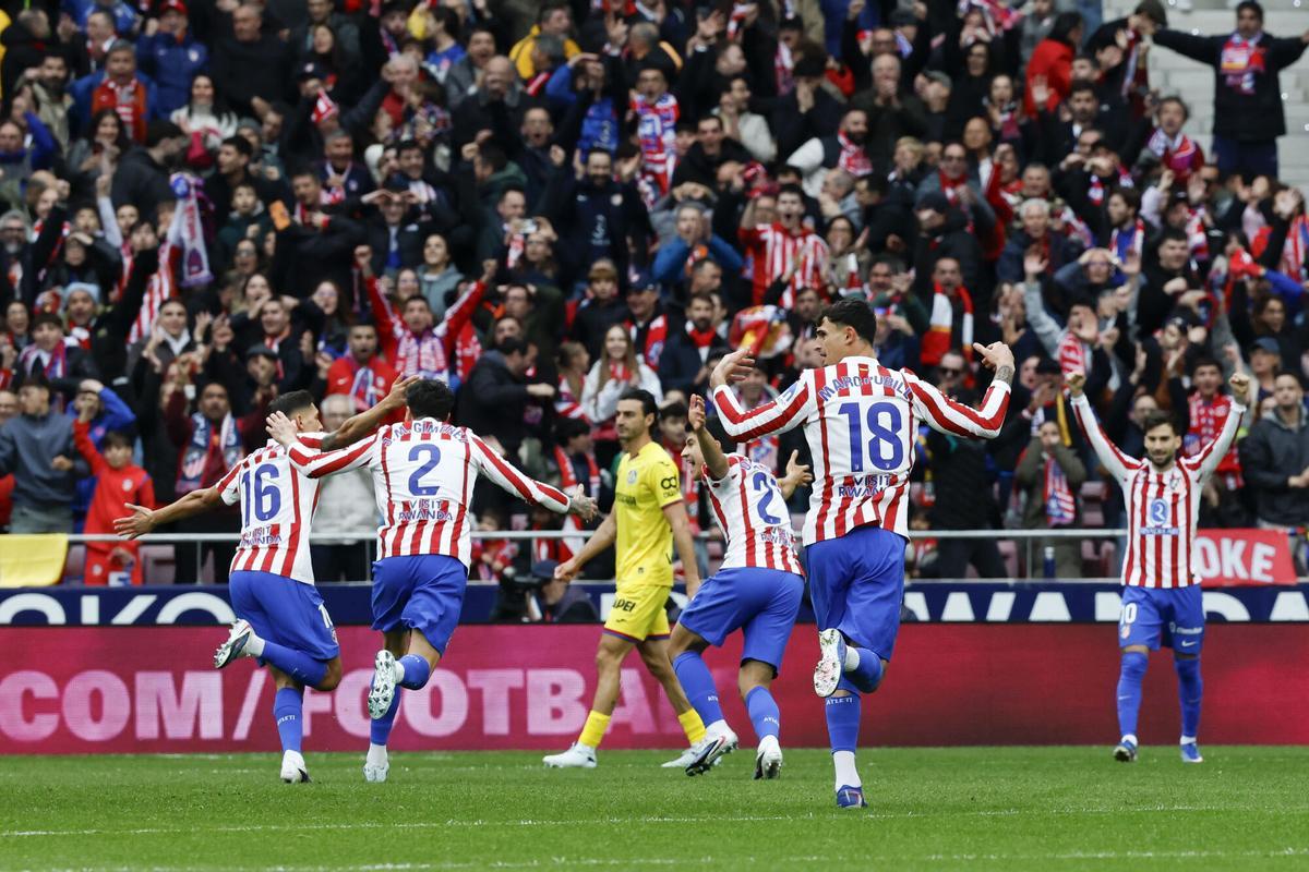 LaLiga: Atlético de Madrid - Gefafe, en imágenes.