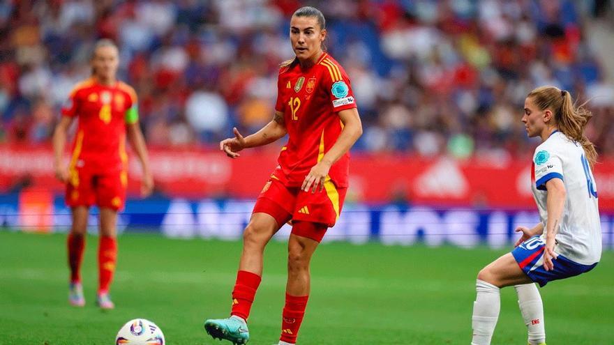Patri Guijarro: "Esta en la sensación que queremos tener para la Eurocopa"