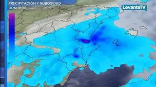 Directo | Las previsiones apuntan a más de 900 l/m2 desde ahora y hasta el lunes en el golfo de Valencia