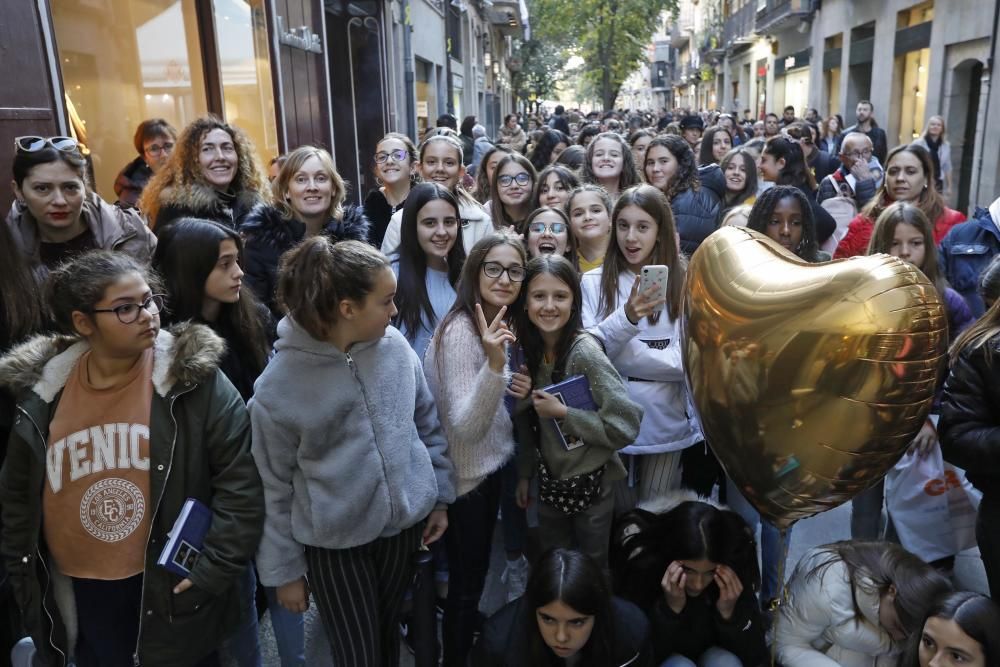 Expectació per la influencer Àngela Mármol