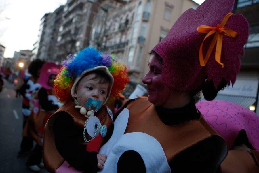 Carnaval Zamora 2017: Desfile de domingo en Zamora