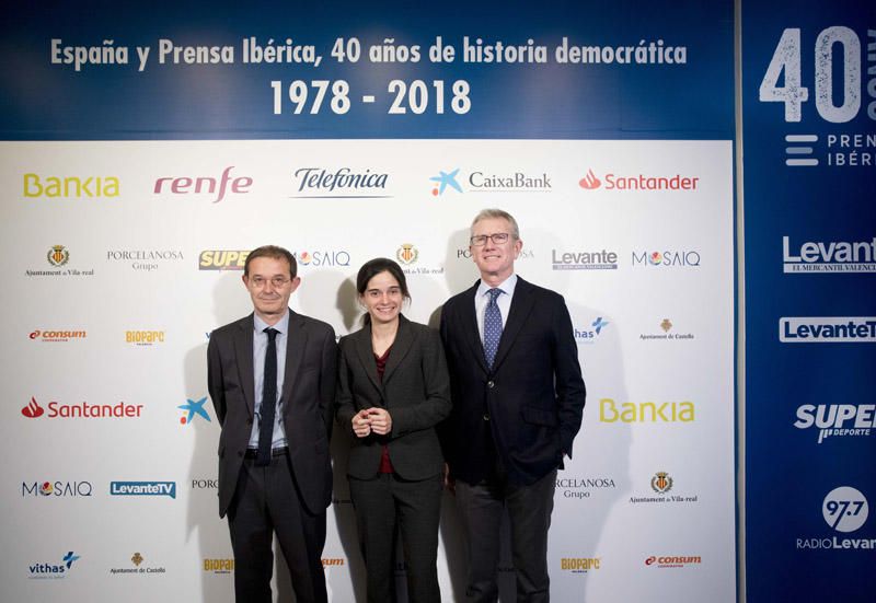 Photocall de la gala del 40 aniversario de Prensa Ibérica en Levante-EMV