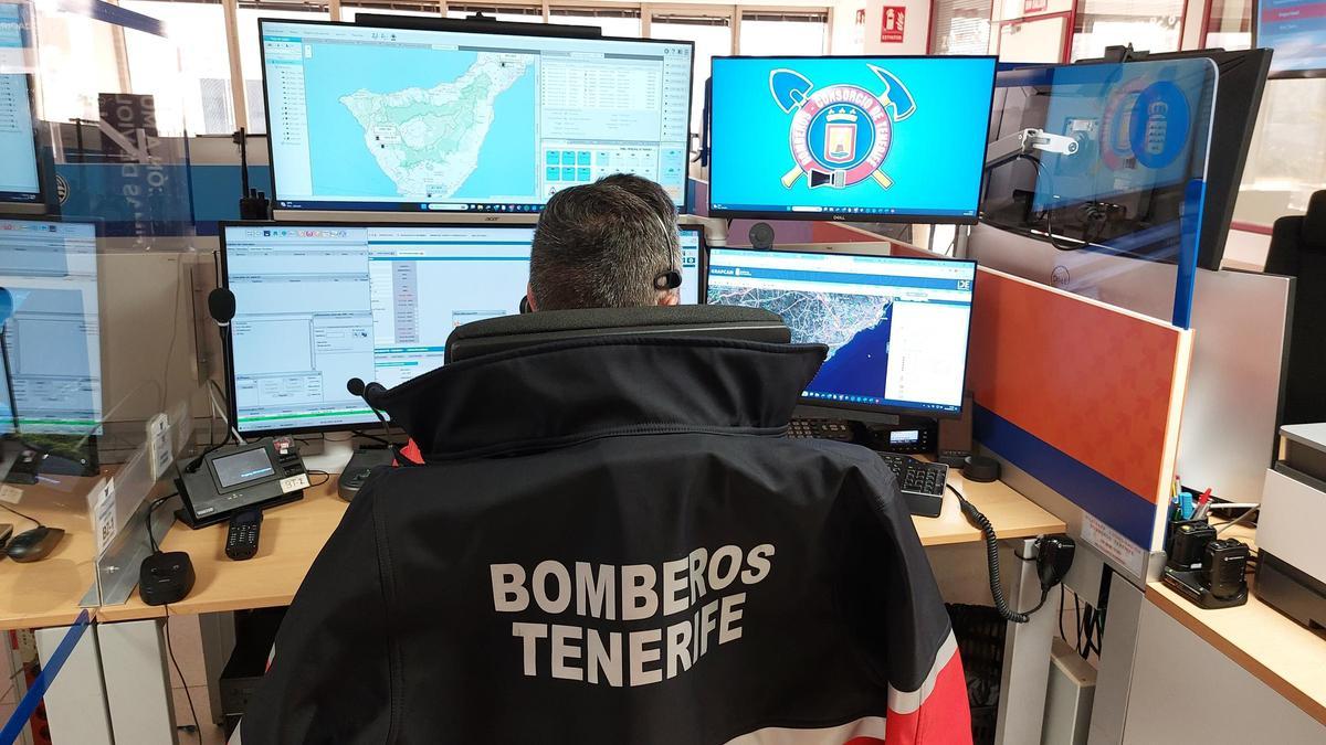 Sala de operaciones del 112.