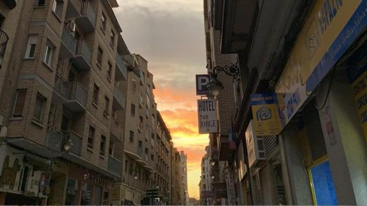Lugar del Manhattanhenge zaragozano