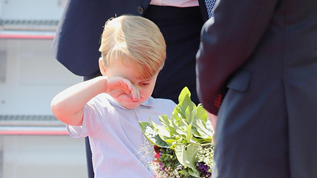 Las imágenes del príncipe George que han enternecido a Internet
