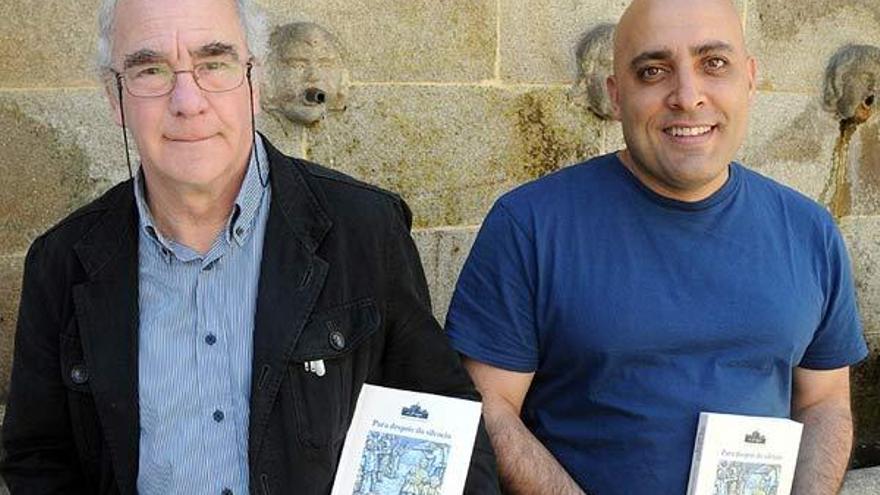 Mario Gallego y Celso Milleiro, autores del ibro.