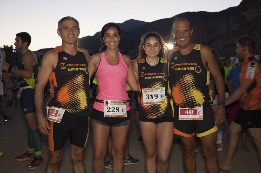 Carrera bajo la luna en Bolnuevo