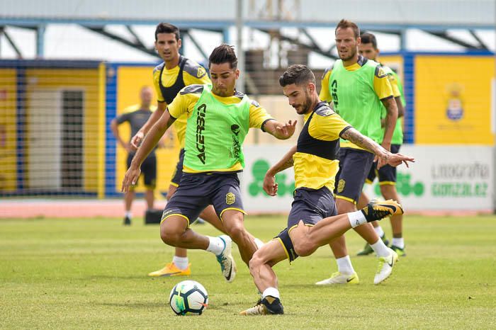 Entrenamiento de la Unión Deportiva Las Palmas