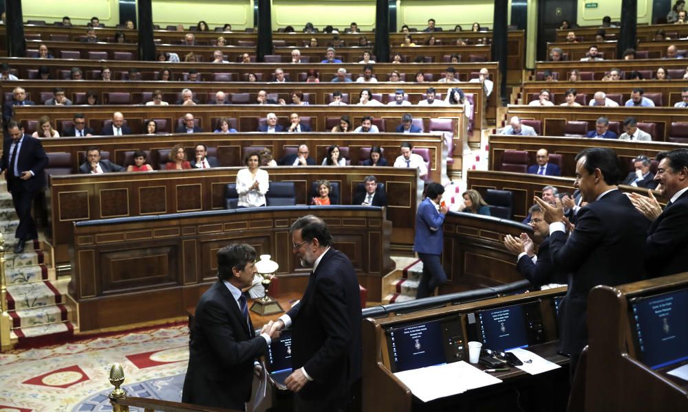 Debate de la moción de censura contra Rajoy