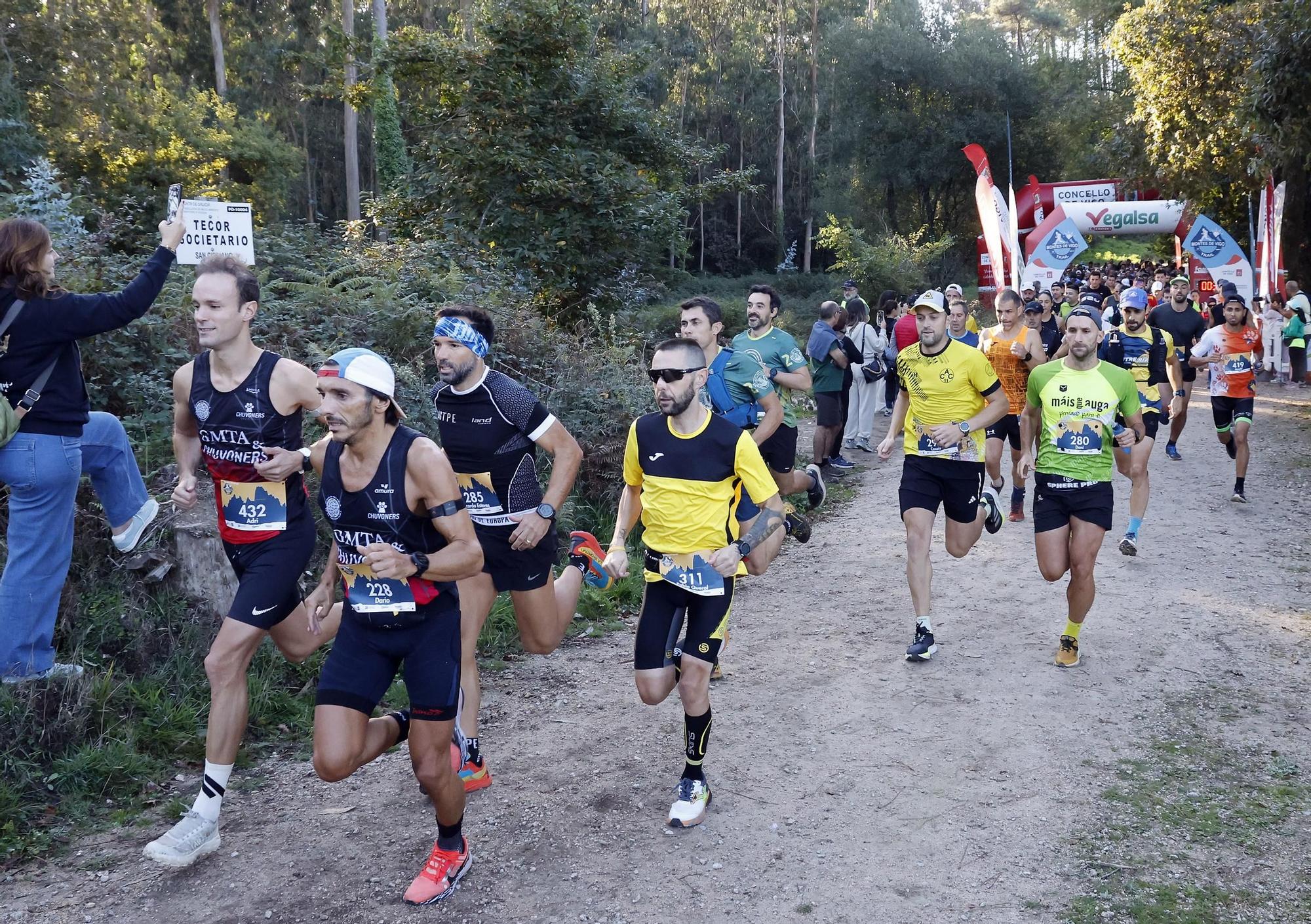 Récord de particpantes en el Trail Montes de Vigo