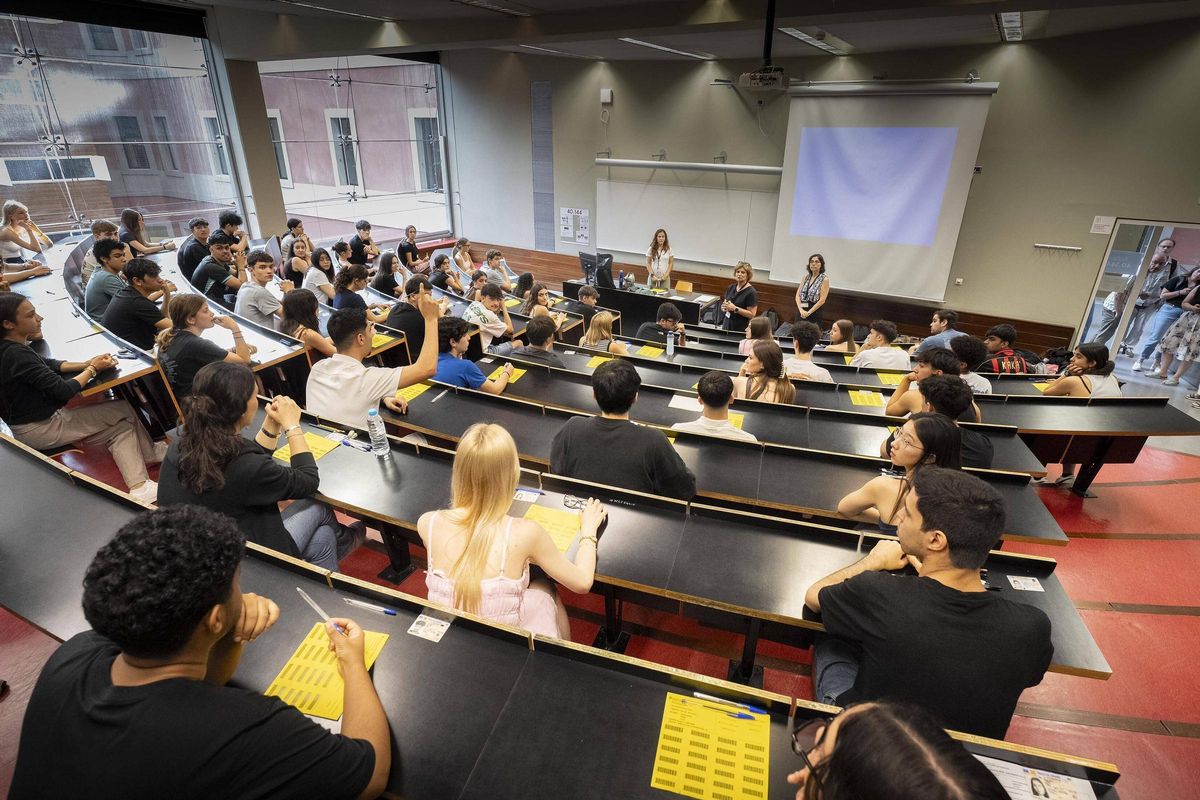 Primer día de selectividad 2025 en Catalunya.
