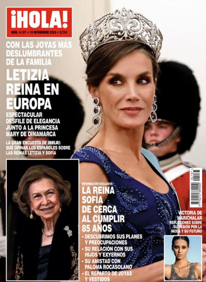 Portada de la revista HOLA del 8 de noviembre de 2023