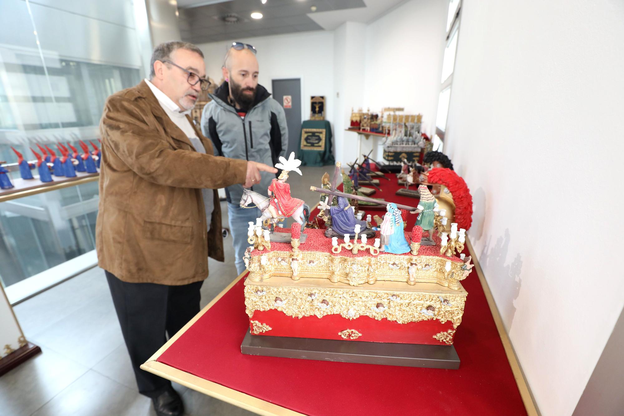 La Semana Santa de Zaragoza, en miniatura