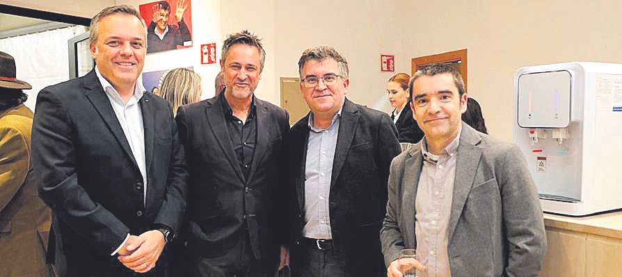 Bernat Coll, Biel Mulet, Joan Simonet y Joan Llabrés.