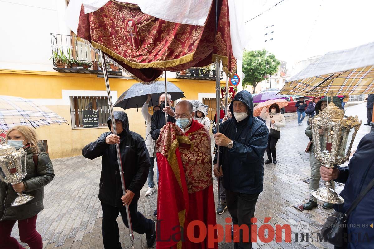 Cruz de impedidos en las Fiestas de Caravaca