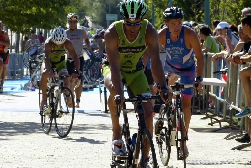 Fotogalería del II Triatlón de Zaragoza