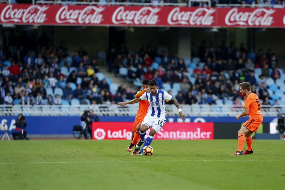 Las mejores imágenes del Real Sociedad - Valencia