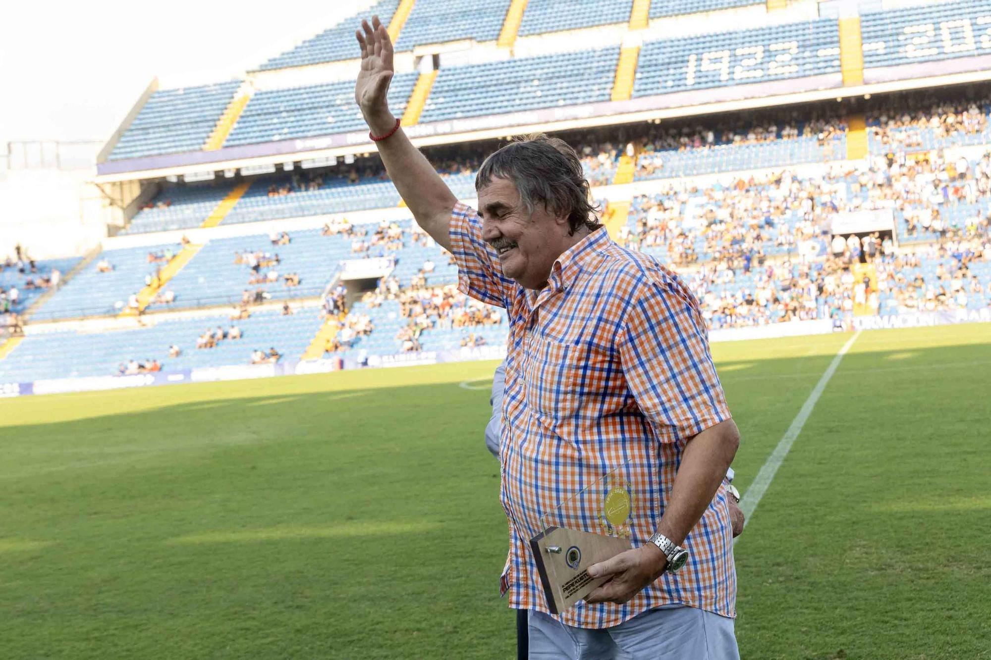 El Hércules celebra el 50 aniversario del Rico Pérez ganando el Trofeo Ciudad de Alicante ante el Alavés