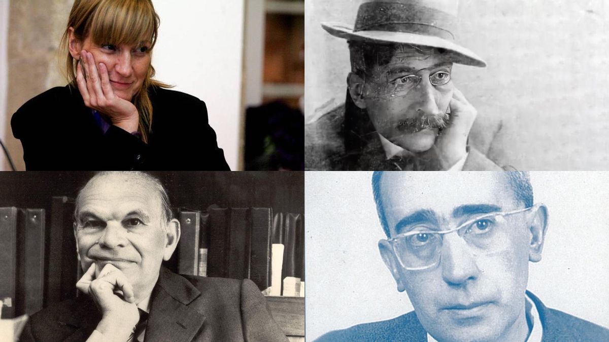 As catro persoas candidatas a ser homenaxeadas no Día das Letras Galegas 2026