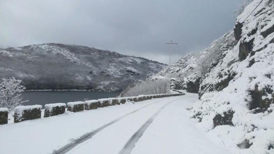 La Alta Sanabria cubierta por la nieve