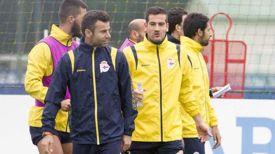 Manu Sotelo, durante un entrenamiento de esta temporada.