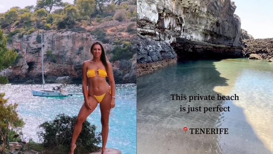 Polémica en las redes sociales: ¿Esta playa de Tenerife es privada?