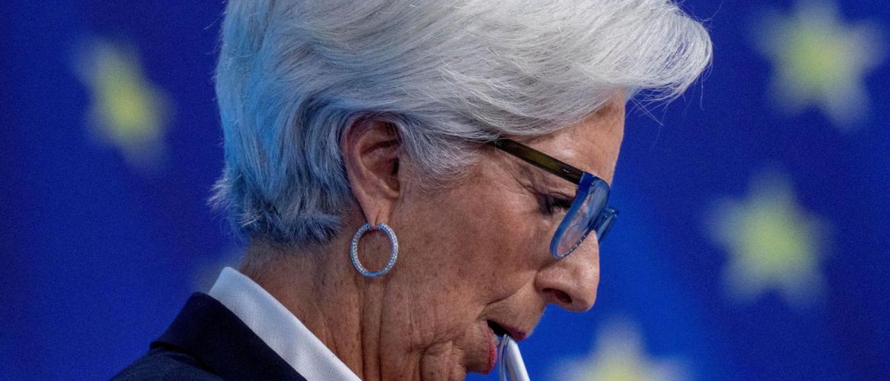 La presidenta del Banc Central Europeu, Christine Lagarde. | REUTERS