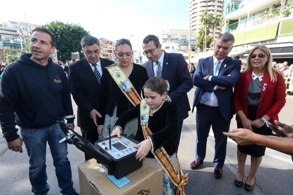 Mascletà en Benidorm