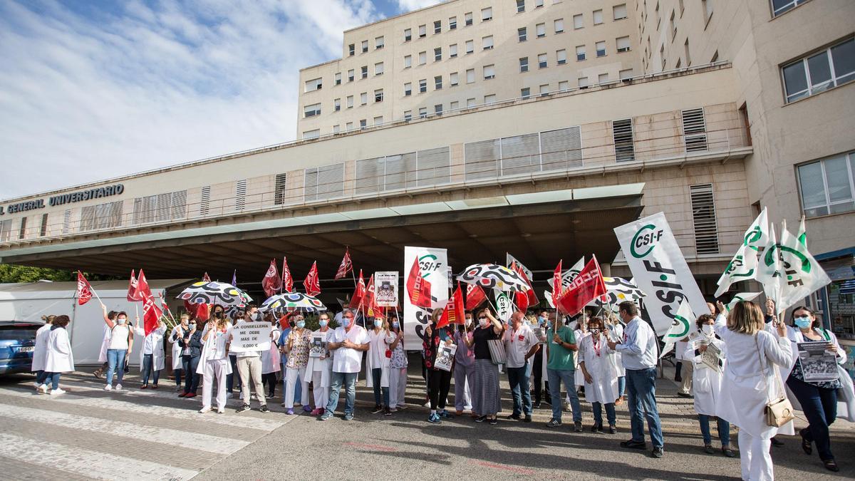 Nuevas protestas para pedir mejoras en Sanidad.