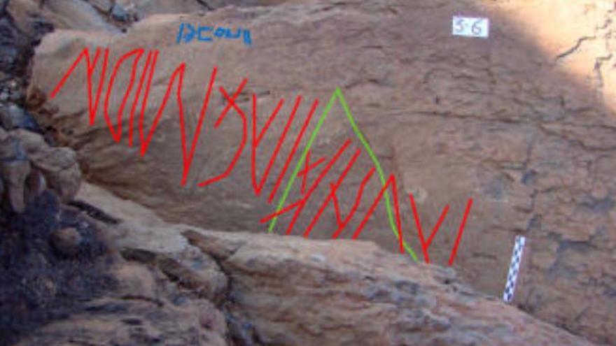 Grabados rupestres confirman el uso de lengua líbica antigua al este de Canarias